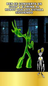 BEN SE CONVIERTE EN GOOP Y ELIMINA AL ROBOT QUE LOS ESTABA SIGUIENDO 😱😱 #ben10 #ben10omniverse #ben10alienforce #ben10000 #Ben10Reboot #fblifestyle | Materia Gris - 98