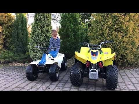 Suzuki Quadsport LTZ50 (2019) versus Suzuki LT50 (1980's)