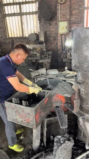 Modern blacksmith workshop shows knife blade making