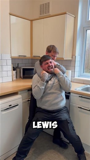 MY NEIGHBOUR GOT ME IN A HEADLOCK…