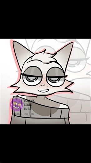 OMG don't you see?! | Wenda x Gray 🩶🤍 #animation #sprunki