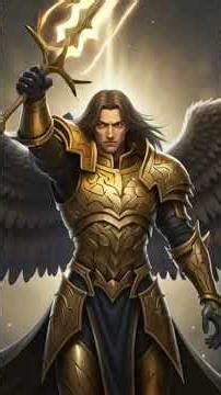 The 1 Minute Story of Michael VS Lucifer: The 1/3 Angel Fall!#Fallen Angels#Michael vs Lucifer