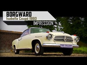 BORGWARD ISABELLA Coupé 1960 - Modest test drive - Engine sound | SCC TV