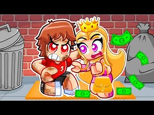 Rich And Poor FORBIDDEN LOVE In Roblox Snapchat...