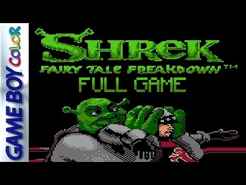 Shrek: Fairy Tale Freakdown (Game Boy Color) - Full Game HD Walkthrough (Hard Mode) - No Commentary
