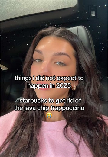 Starbucks 2025: Goodbye Java Chip Frappuccino 😭
