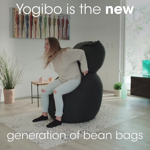 3.1K views · 1.9K reactions |  The #1 bean bag in the world, with millions sold worldwide.  Assembled and shipped in the USA The patented, high quality original since 2009 ⭐️ Thousands of ⭐️⭐️⭐️⭐️⭐️ reviews  Machine washable covers, durable, space efficient & lightweight. | Yogibo | Facebook