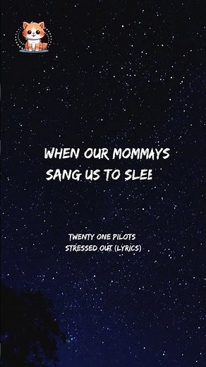 Twenty One Pilots - Stressed Out (Lyrics) #lyrics #songlyrics #music