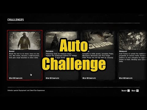 RDR2 Mods: Auto Challenges
