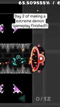 noclip for showcase (gameplay finished!!!) #geometrydash #gd #gaming #gdlevels