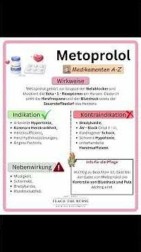 Metoprolol – Wie Beta-Blocker Herz & Blutdruck beeinflussen