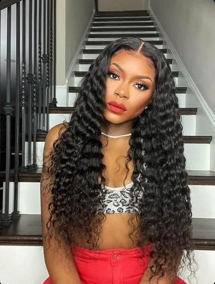 How to install your deep wave lace closure wig?