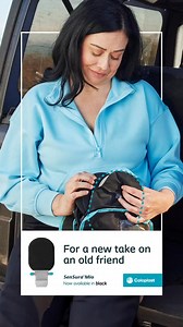 Have you been rocking your ostomy pouch for a while? It's time for an update! Discover a fresh look for your ostomy pouching system with our SenSura® Mio, now available in black. One new color. One million possibilities. | Coloplast