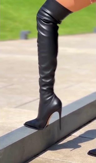 Thigh High #Boots 👢 #OTK #leather