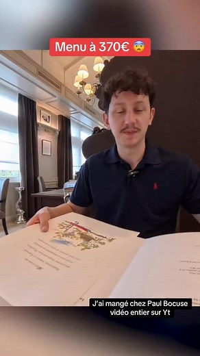 Le prix du menu chez Paul Bocuse (restaurant gastronomique) #restaurant #gastronomique #paulbocuse #pourtoi | COQTO