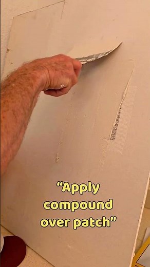Fix Small Wall Holes Fast | Drywall Patch Demo