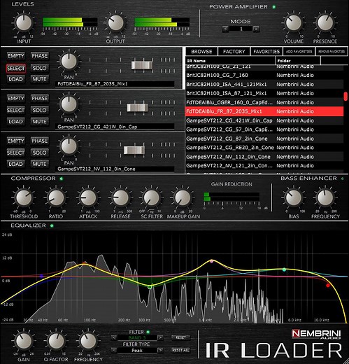 IR Loader Impulse Response Tool