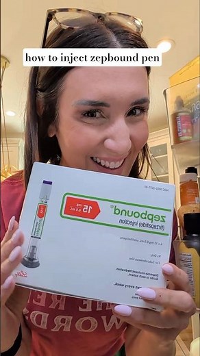 how to inject zepbound pen #zepbound #mounjaro #tirzepatide