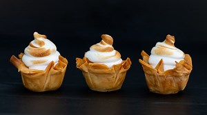 Lemon Meringue Fillo Tarts Fillo Pastry Recipe Filo Pastry — Antoniou Fillo Pastry