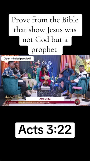 Prove from the Bible that show Jesus was not God but a prophet #christian #prophets #jesuslovesyou #educationalpurposes #islamic_video