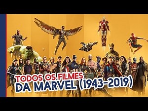 TODOS OS 21 FILMES DA MARVEL EM ORDEM CRONOLÓGICA