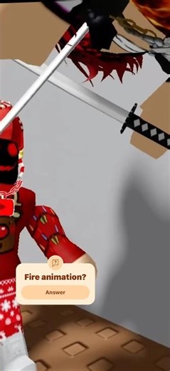 Katana Battle #roblox #animation