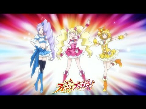 [1080p60]Change! Precure, Beat Up! (Fresh! PreCure 1st Group Transformation)
