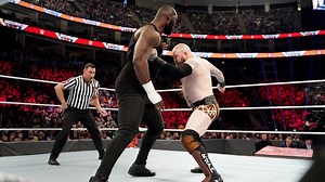 2.5M views · 32K reactions | After Apollo Crews and Commander Azeez failed to overcome Omos last week, The Viking Raiders try their luck with the undefeated Superstar. | WWE Raw | Facebook