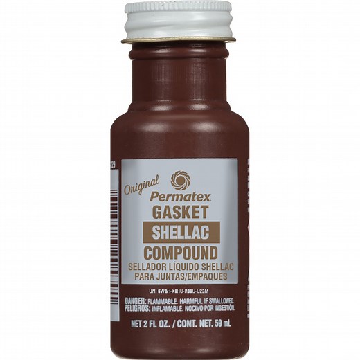 Permatex® Original Gasket Shellac Compound, 2 OZ - Permatex®