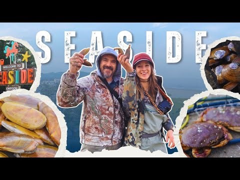 Crabbing & Clamming on the Oregon Coast - dungeoness, razors, steamers, mussels, & more!