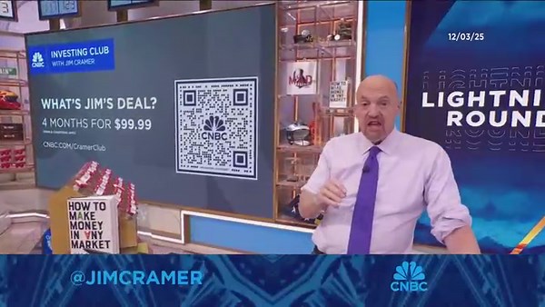Lightning round: DigitalBridge isn't the right stock for this moment, says Jim Cramer