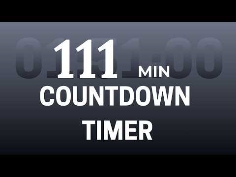 | 111 Min Countdown Timer | 1:51 Hours | Full Screen | No Music |