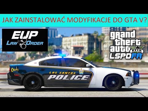 Jak zainstalować EUP Menu, ELS i podmianki pojazdów do GTA V ? #PORADNIK
