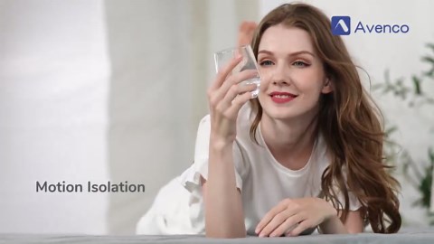 Avenco Original 12" Medium-Firm Gel Memory Foam Hybrid Mattress, Full Size