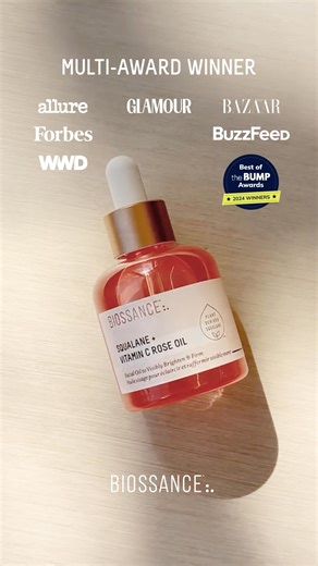 Not your average face oil: this is science-backed radiance ✨🔬 ⁠ Clinically shown to:� ✔️ Visibly brighten and even tone� ✔️ Boost skin elasticity� ✔️ Improve firmness over time⁠ Lightweight. Luxurious. Dermatologist recommended. | BIOSSANCE