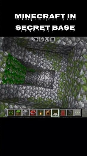 Minecraft In Secret Base Build House 🤯 #minecraft #shorts #gaming #games