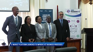 WATCH || E-market platform launched to improve ICT business processes | Department of Public Information | Facebook