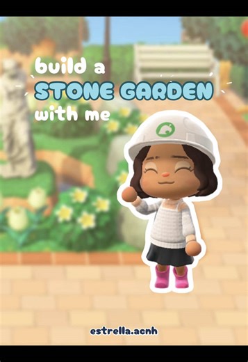 Build a Beautiful Stone Garden in Animal Crossing