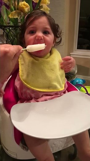Baby crying for ice cream