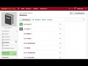 Adding students in Schoology