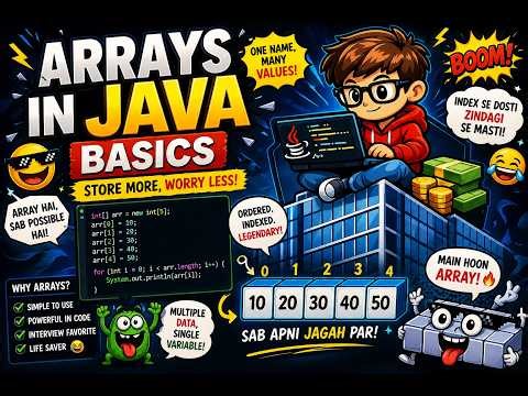 Arrays in Java – Complete Beginner Guide with Examples | DAY 9