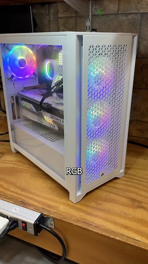 This CyberPower #Gaming #PC is in my #computer repair shop to get more storage installed in the form of a 3TB HDD. But like most #technology that comes into my shop, this desktop needs a good cleaning before we work on it. Clean #tech is good tech! #techtok