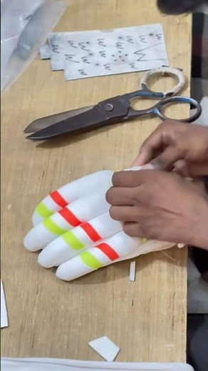 Titan Tricolor Batting Gloves — From Factory to Field 🏏🇮🇳