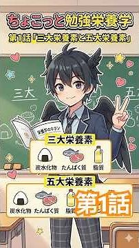 三大栄養素と五大栄養素ってなに？ちょこっと勉強栄養学#1