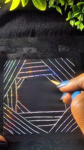 diy scratch art #viral #viralshorts #scratchart