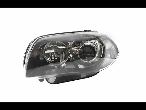 BMW 1 series E81/E82/E87/E88 HID retrofit bi-xenon installation video