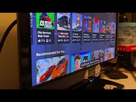 Playing Lumber INC on roblox