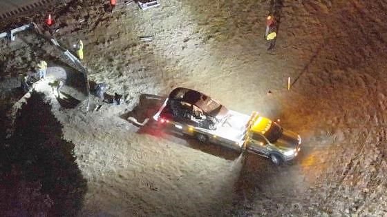 Driver killed after car strikes guardrail in Mass. crash