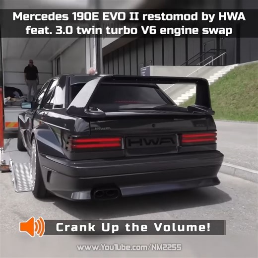 This is the new 2025 Mercedes-Benz HWA EVO; a homage to the iconic Mercedes-Benz 190E 2.5-16 EVO II | NM2255