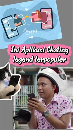 3 Aplikasi chating populer sebelum WhatsApp. #informasi #nostalgia #faktaunik